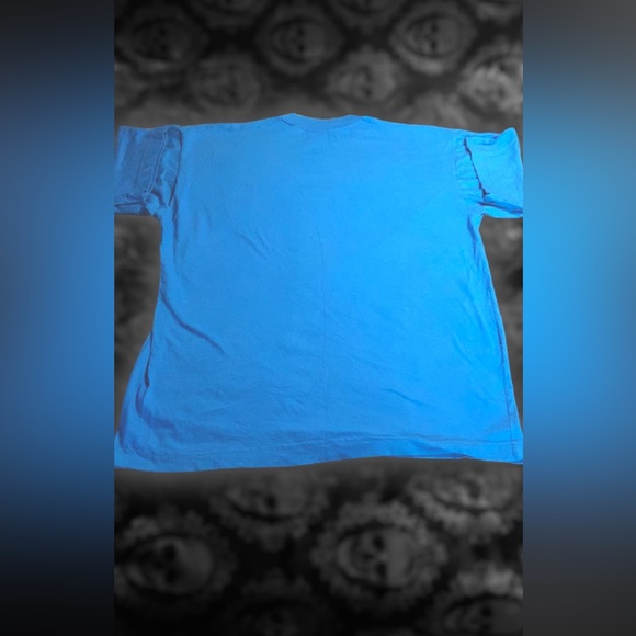 Vintage LEVIS slightly worn retro blue branded tee!! - Picture 3 of 5